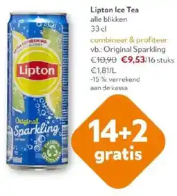 OKay Lipton Ice Tea alle blikken aanbieding
