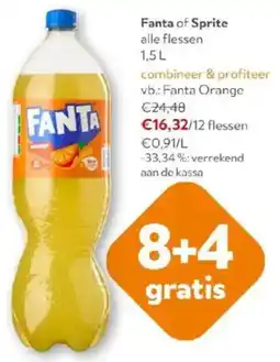 OKay Fanta of Sprite alle flessen aanbieding
