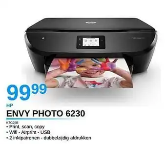 Hp envy photo 6230 k7c2se