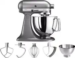 Coolblue KitchenAid Artisan Robot de Cuisine 5KSM175PS Gris Étain aanbieding