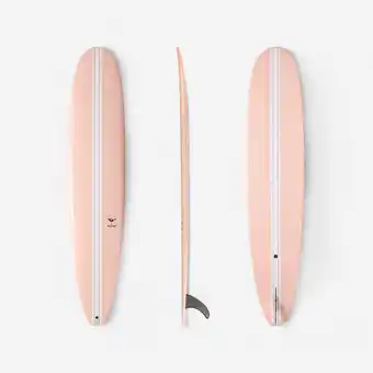 Decathlon Longboard voor surfen 900 9'4' 74 l Geleverd met een 10-vin aanbieding