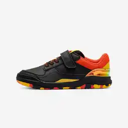 Decathlon Stevige sportschoenen voor kinderen Playventure Yard zwart/blauw/paars aanbieding