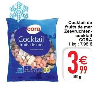 Cora Cocktail de fruits de mer zeevruchtencocktail cora aanbieding