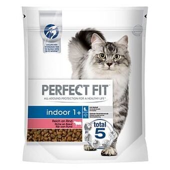 Zooplus 2x750g Indoor 1+ Rijk aan Rund Perfect Fit Kattenvoer aanbieding