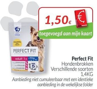 Intermarché Perfect fit hondenbrokken aanbieding