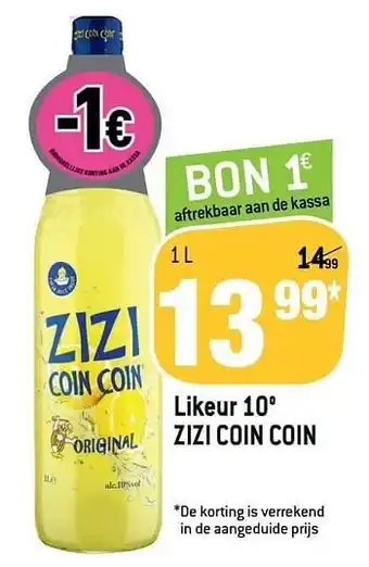 Likeur 10° zizi coin coin