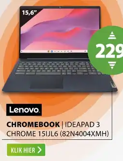 Expert Lenovo chromebook | ideapad 3 chrome 15ijl6 (82N4004XMH) aanbieding