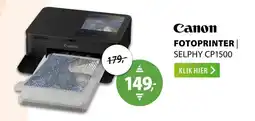 Expert Canon fotoprinter selphy CP1500 aanbieding