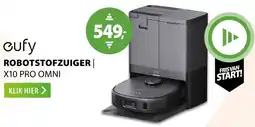 Expert Eufy robotstofzuiger x10 pro omni aanbieding