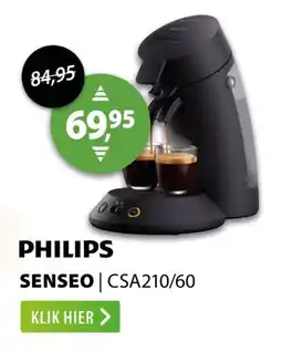 Expert Philips senseo CSA210/60 aanbieding
