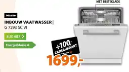 Expert Miele inbouw vaatwasser G 7293 SC VI aanbieding