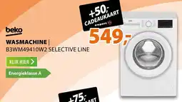 Expert Beko wasmachine selective line B3WM49410W2 aanbieding