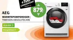Expert AEG warmtepompdroger TR8ESSEN ABSOLUTECARE aanbieding