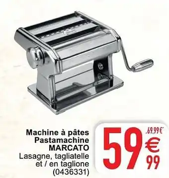 Machine à pâtes pastamachine marcato