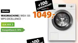 Expert Miele wasmachine wea 135 wps excellence aanbieding