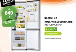 Expert Samsung koel-vriescombinatie RB34C600CSA/EF aanbieding