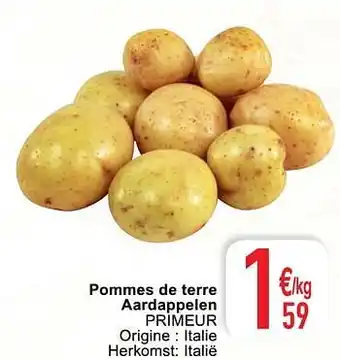 Cora Pommes de terre aardappelen primeur aanbieding