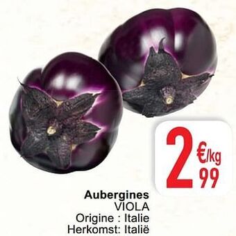 Cora Aubergines viola aanbieding