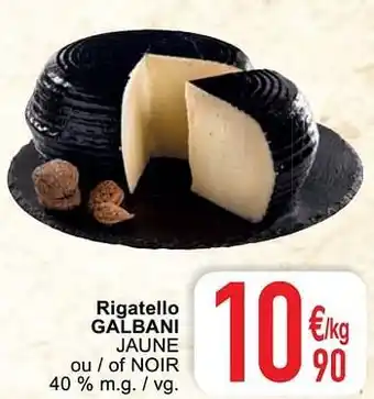 Rigatello galbani jaune ou - of noir