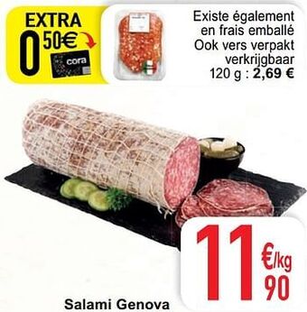 Cora Salami genova aanbieding
