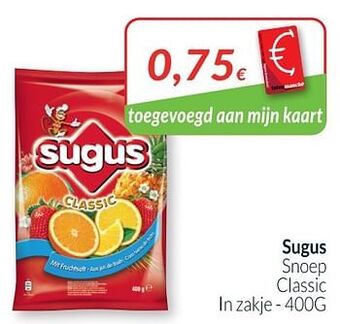 Intermarché Sugus snoep classic aanbieding