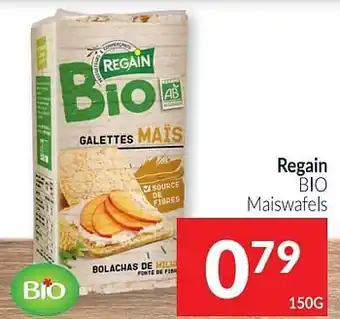 Intermarché Regain bio maiswafels aanbieding