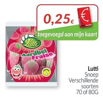 Intermarché Lutti snoep aanbieding