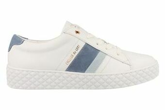 Berca Shoes 727 Cycleur De Luxe Sneaker Laag Dames Pica - Wit aanbieding