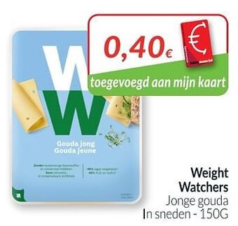 Intermarché Weight watchers jonge gouda aanbieding