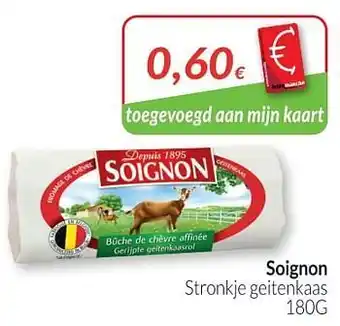 Soignon stronkje geitenkaas