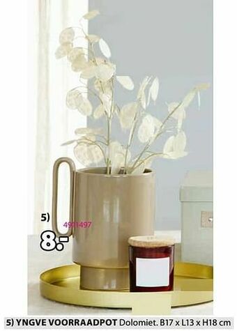 Jysk Yngve voorraadpot aanbieding