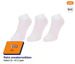 Action Pairz sneakersokken aanbieding