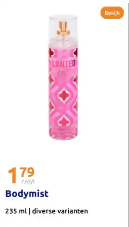 Action Bodymist aanbieding
