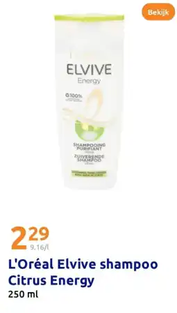 Action L'Oréal Elvive shampoo Citrus Energy aanbieding