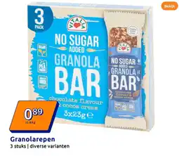 Action Granolarepen aanbieding