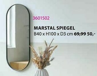 Jysk Marstal spiegel aanbieding