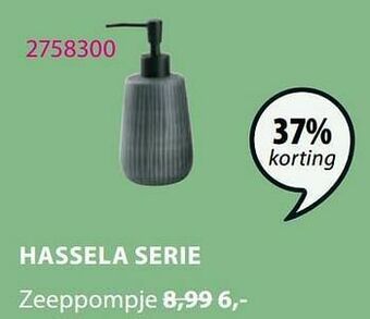 Jysk Hassela zeeppompje aanbieding