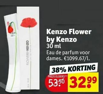 Kruidvat Kenzo flower by kenzo edp aanbieding