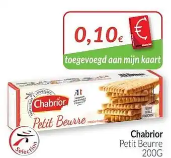 Intermarché Chabrior petit beurre aanbieding