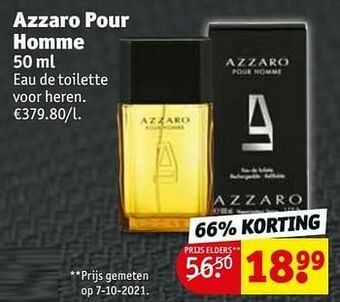 Kruidvat Azzaro pour homme aanbieding