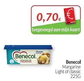 Benecol margarine light of classic