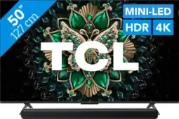 Coolblue TCL 50 QD Mini-LED C61K (2025) + TCL S45H 2.0 Barre de Son aanbieding