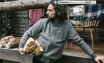 AS Adventure Patagonia woolyester jacket aanbieding