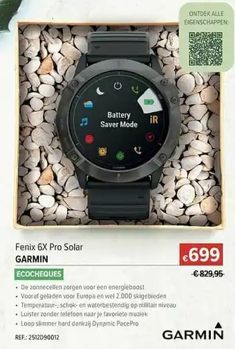 AS Adventure Fenix 6x pro solar garmin aanbieding