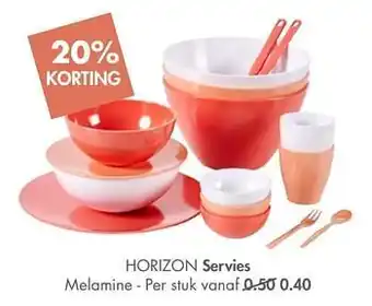 Casa Horizon servies aanbieding