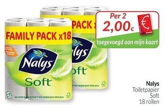Nalys toiletpapier soft