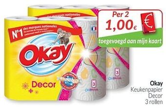Intermarché Okay keukenpapier decor aanbieding