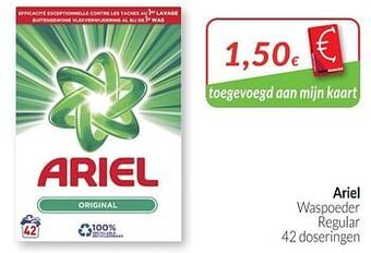 Intermarché Ariel waspoeder regular aanbieding