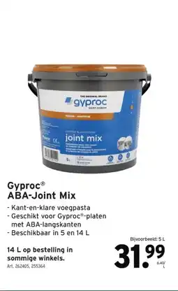 GAMMA GyprocⓇ ABA-Joint Mix aanbieding