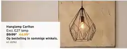 GAMMA Hanglamp Carlton Excl. E27 lamp aanbieding